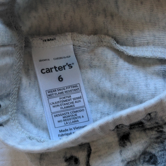 Carter's Animal PJ's Set - Picture 6 of 6